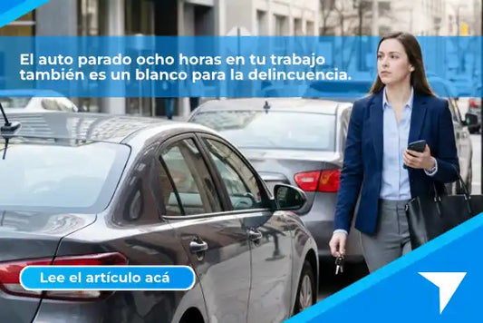 El auto parado ocho horas en tu trabajo también es un blanco