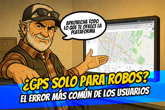 ¿GPS solo para robos? El error más común de los usuarios