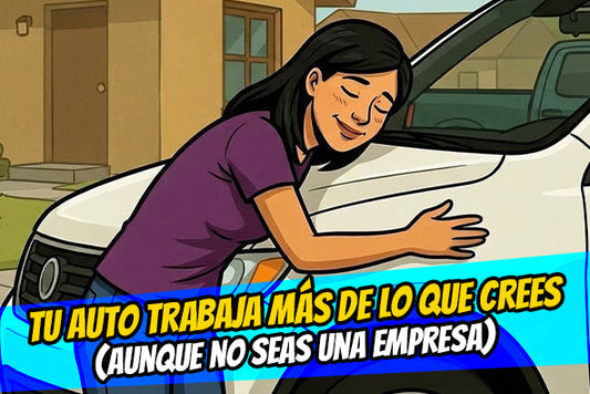 Tu auto trabaja más de lo que crees (aunque no seas una empresa)