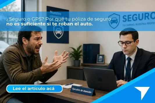 ¿Seguro o GPS? Por qué tu póliza de seguro no es suficiente si te roban el auto.
