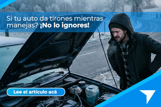 ¿Por qué da tirones tu auto? Causas comunes y soluciones prácticas