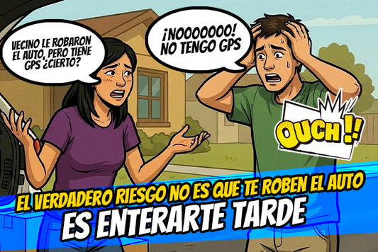 El verdadero riesgo no es que te roben el auto, es enterarte tarde.