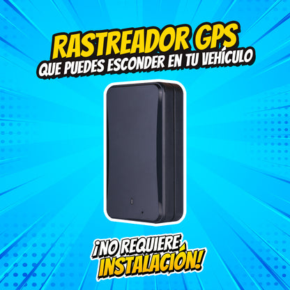 Rastreador GPS, fácil de esconder en tu vehículo