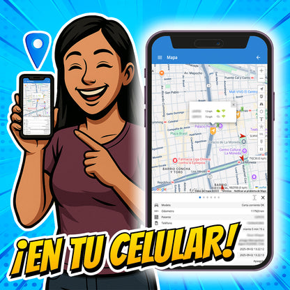 GPS Tracker + Plataforma SuperGPS + Plan de datos anual