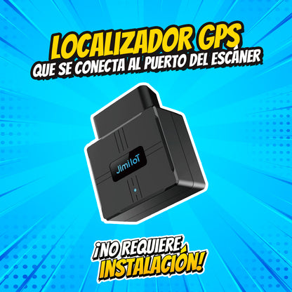 Localizador GPS, se conecta al puerto del escáner